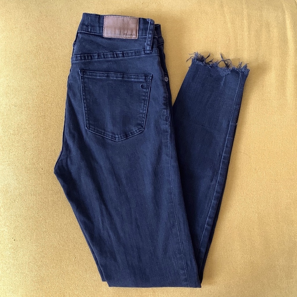 Madewell - Black 9” High-Rise Skinny Jeans - Size 26